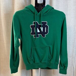 Stadium Athletics Notre Dame Sweatshirt with front pocket